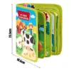 LittleFarmer™ otroška montessori kmetijska knjiga-middle