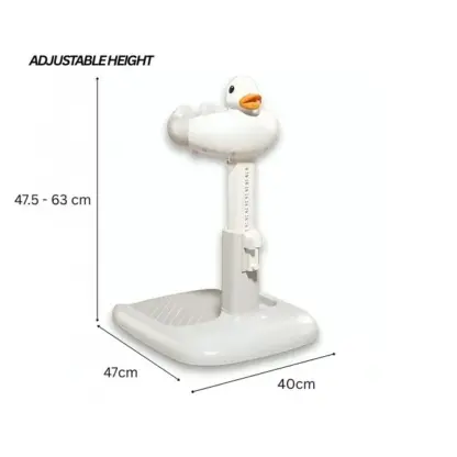QuackStand™ nastavljivo stojalo za otroško kopanje v obliki račke-middle