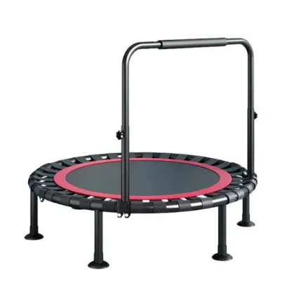 BouncePro™ zložljiv trampolin z nastavljivim ročajem