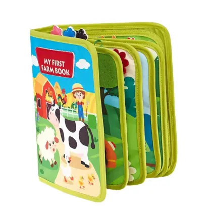 LittleFarmer™ otroška montessori kmetijska knjiga