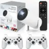 GameProjecto™ 4K projektor z 20000 igrami, aplikacijami in 2 krmilnikoma